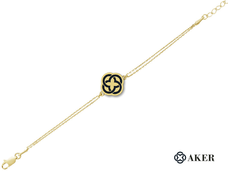 Corporate Custom Design Gold Bracelet