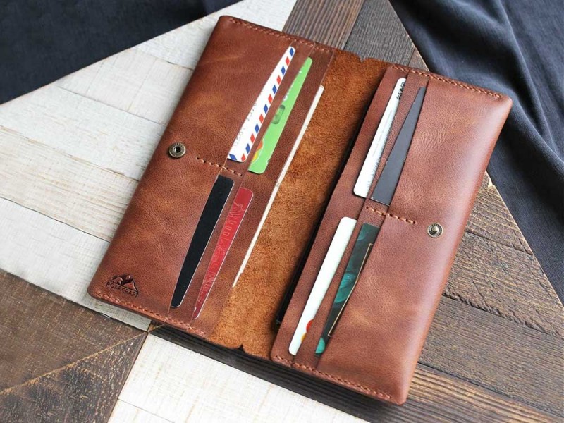 Handmade Double Sided Phone Wallet