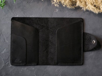 Handmade Leather A6 Notebook Cover