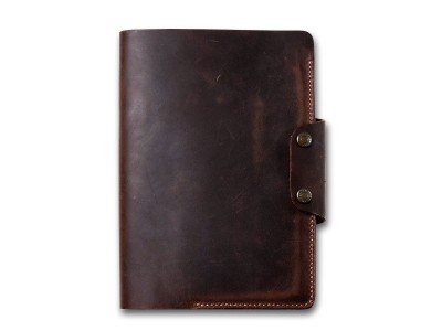 Handmade Leather A5 Notebook Cover
