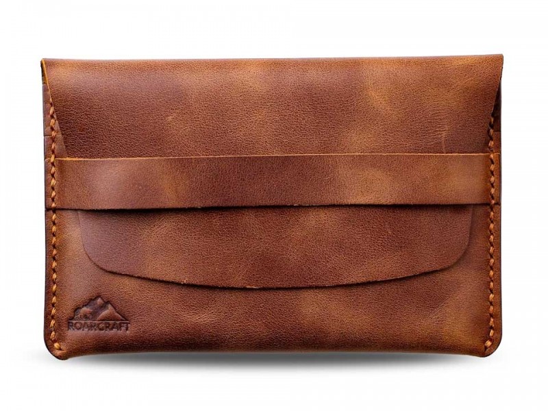 Handmade Leather Travel Wallet