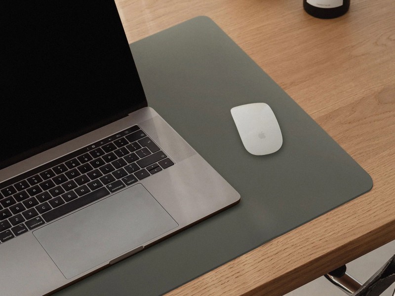 Leather Desk Pad and Mouse Pad