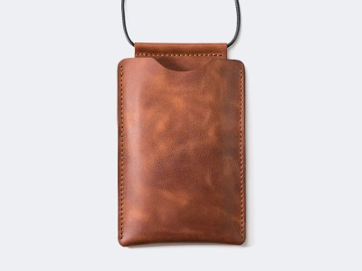 Leather Slim Phone Bag 