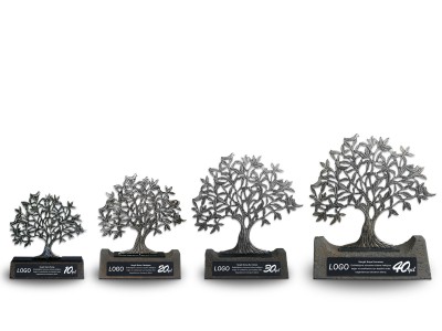 Tree of Life with Birds Decorative Seniority Award (4 Sizes)