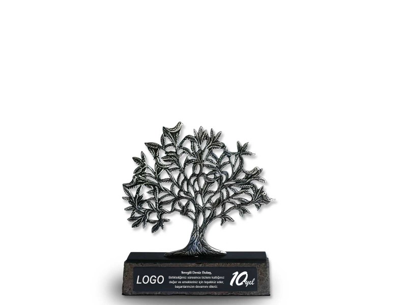 Tree of Life with Birds Decorative Seniority Award (4 Sizes)