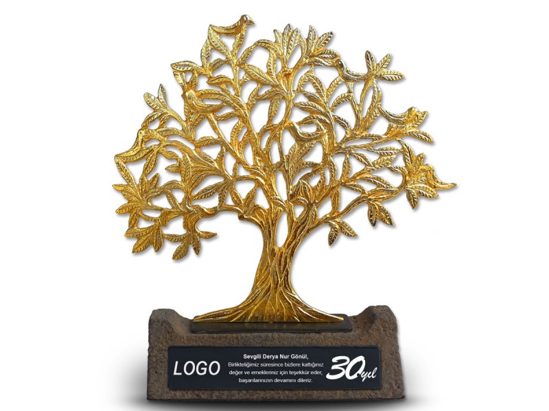 Tree of Life Decorative Seniority Award/Plaque (3 Sizes, 3 Colors)