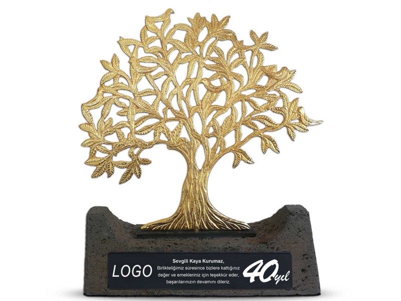 Tree of Life Decorative Seniority Award / Plaque (4 Sizes, 4 Colors)