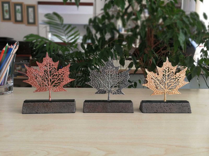 Sycamore Leaf Decorative Seniority Awards (Small, 4 Sizes)