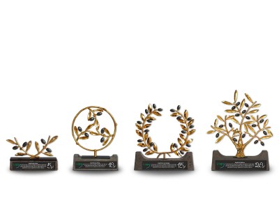 Olive Tree Themed Decorative Seniority Awards Collection