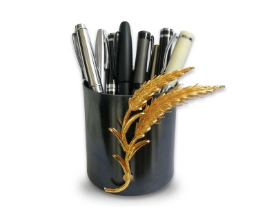 Abundance Themed Desktop Pen and Turkish Delight Holder Set
