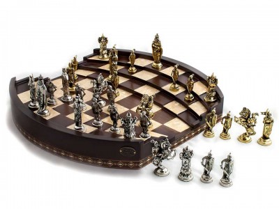 Handcrafted Arena Design Chess Set