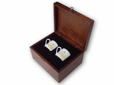 Istanbul Themed VIP Coffee Set in Wooden Box