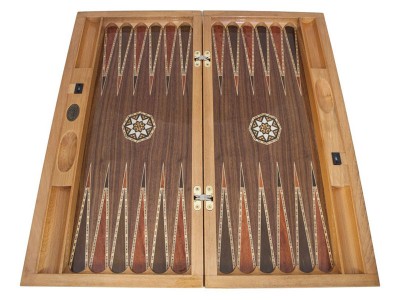 Handcrafted  Wooden Backgammon