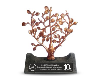 Custom Design Tree of Life Plaquet Bronze