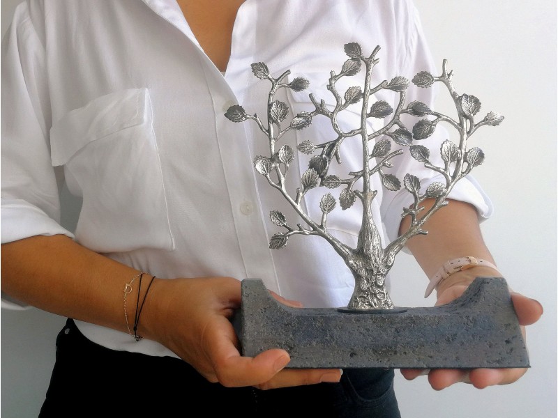 Custom Design Tree of Life Plaquet Bronze