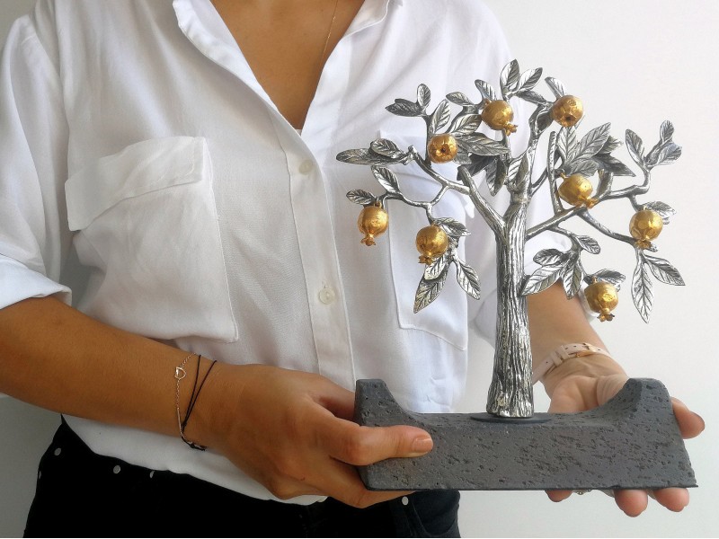 Nar Ağacı Dekoratif Plaket