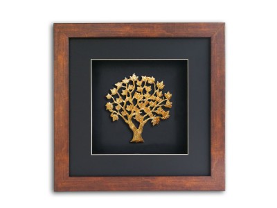 Special Design Plane Tree Table (Gold)