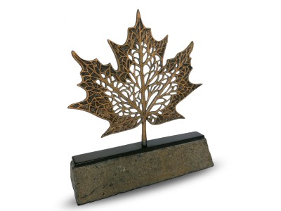Sycamore Leaf Decorative Plaque (Small)