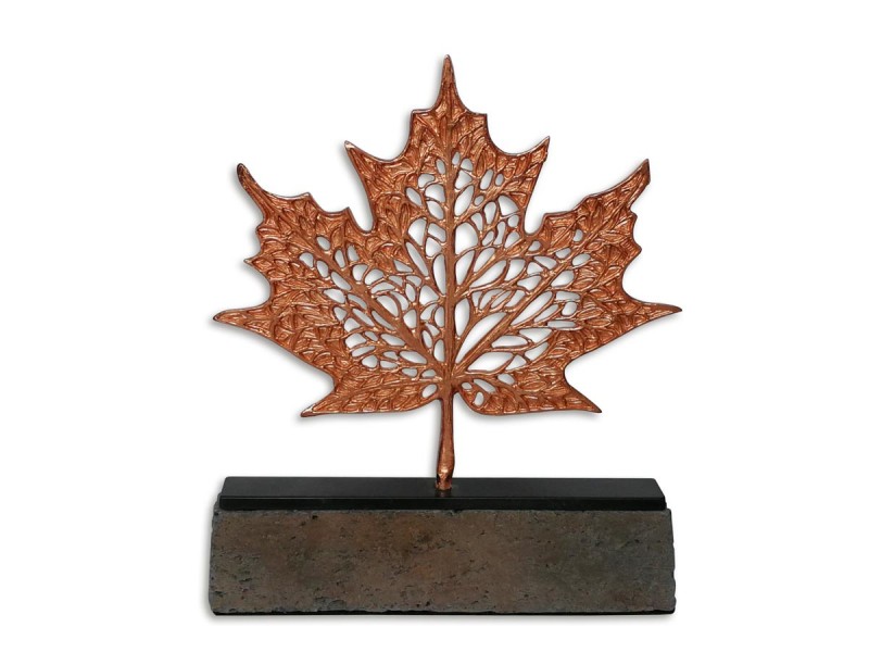 Sycamore Leaf Decorative Object Bronze (Small)
