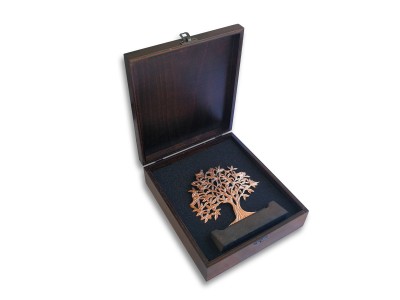 Bird Tree of Life Decorative Object Medium Size (Bronze)
