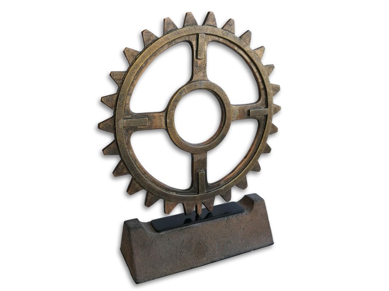 We Are Strong by Producing Decorative Object (Gear Wheel)