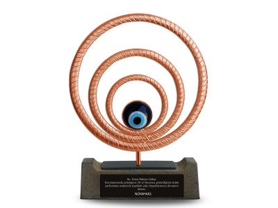 Evil Eye Themed Decorative Award (Bronze)
