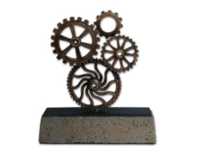 Gear Wheels Decorative Object