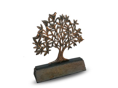 Bird Tree of Life Decorative Award Antique Bronze (Small)