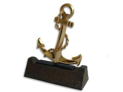 Anchor Special Design Decorative Object (Gold)
