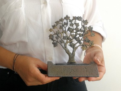 Sycamore Tree Decorative Award (Antique Brass)