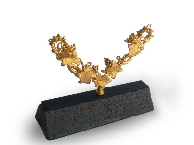 Abundance Themed Decorative Award Gold