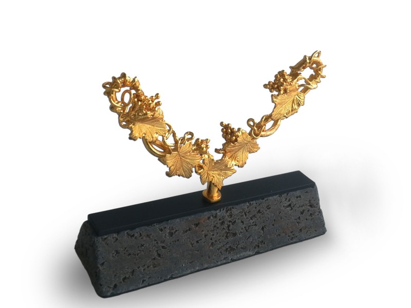Abundance Themed Decorative Award Gold