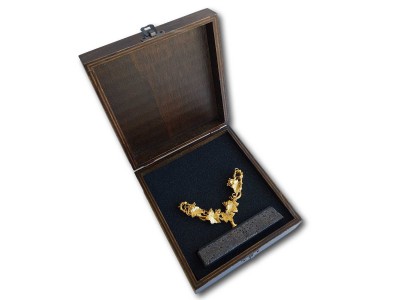 Abundance Themed Decorative Award Gold